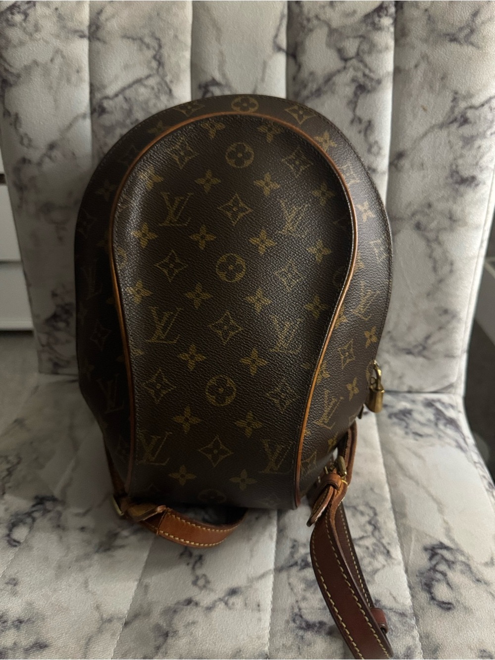 Louis Vuitton Brown Monogram Canvas Sling Bag